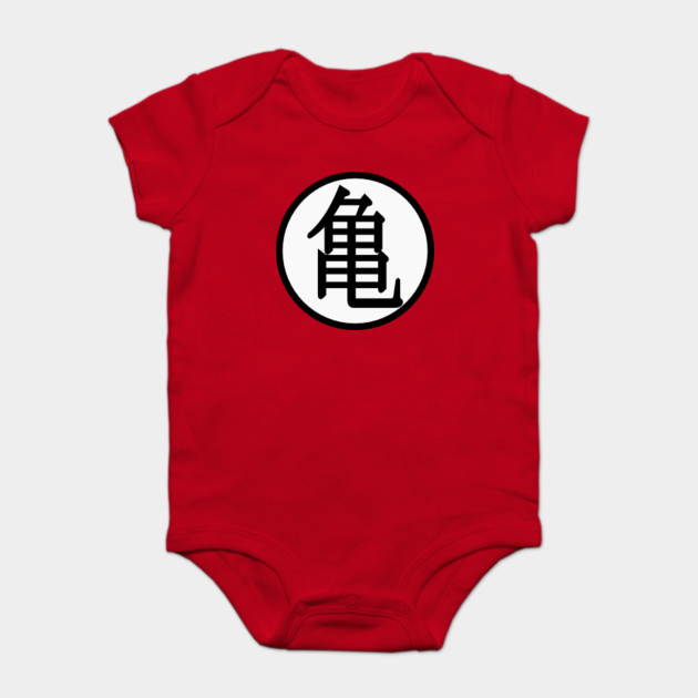 dragonbaoll z king kai logo dragonball z onesie teepublic