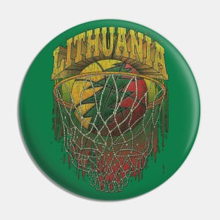 Lithuania Basketball 1992 Pin