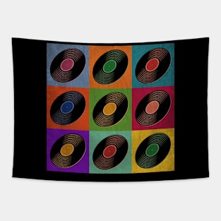 Vinyl Collector Pop Art Tapestry