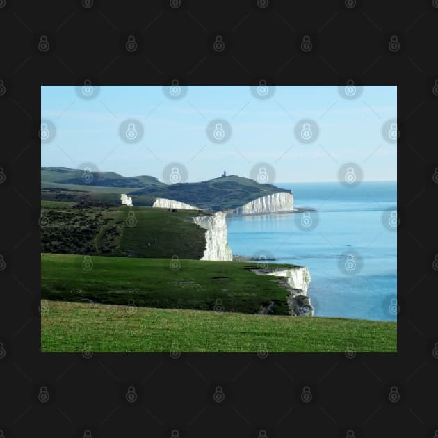 Seven Sisters Cliffs, East Sussex by Ludwig Wagner