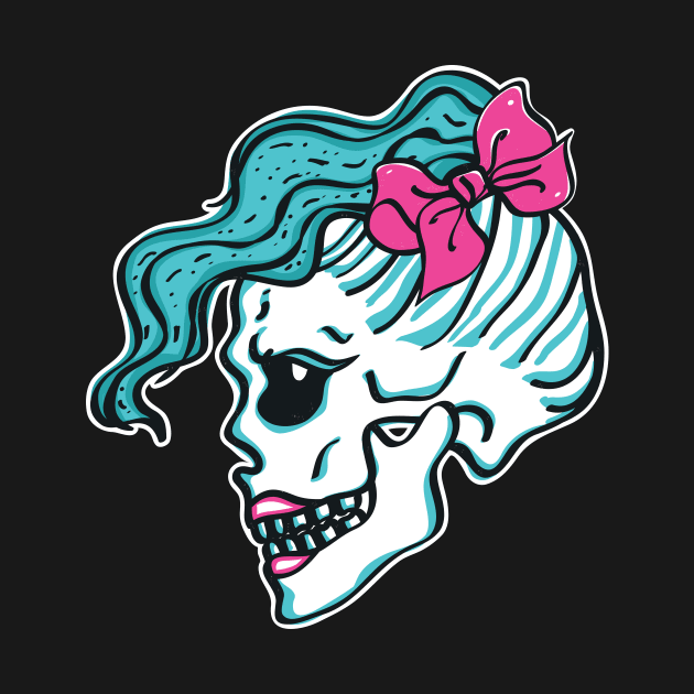 Girl Skull by Marina BH