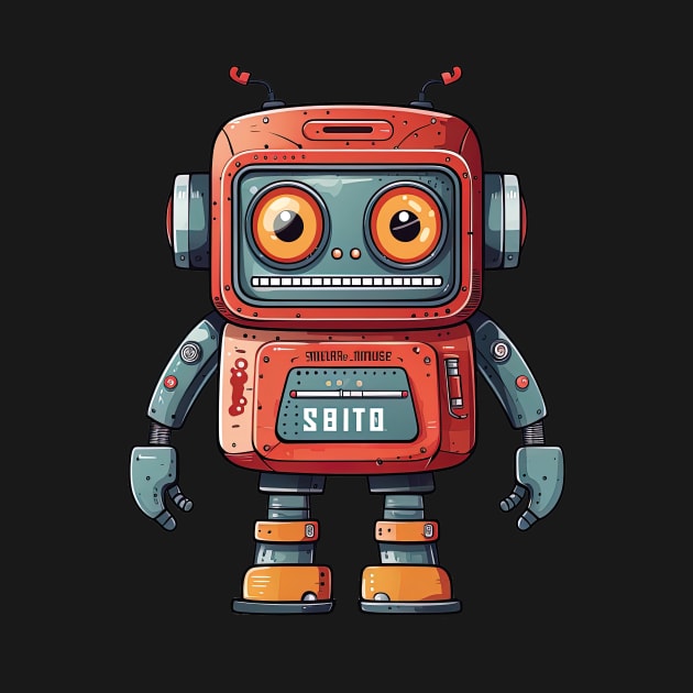 Tin Toy Robot by ArtLegend99