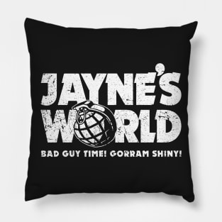 Jayne's World Pillow