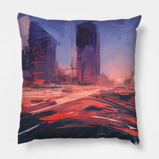 City That Never Sleeps Pillow