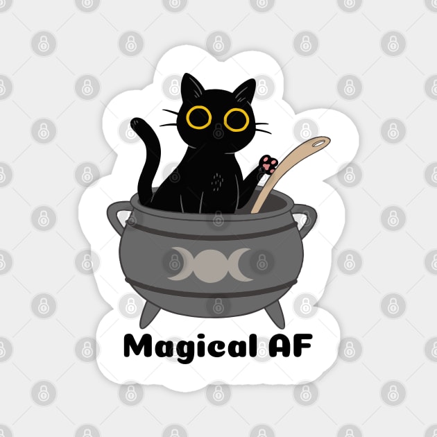 Magical AF Magnet by ArtbyLaVonne