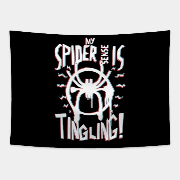 Miles Morales Tapestry by Indranunik