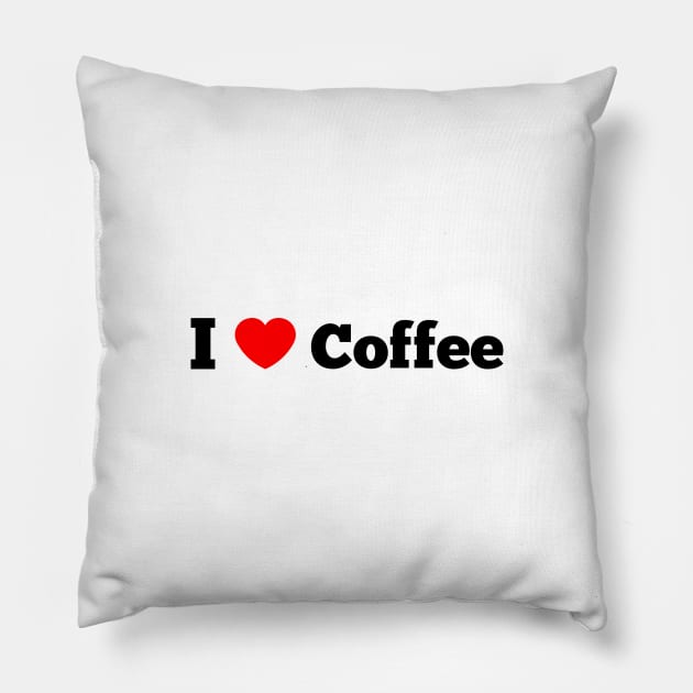 I love coffee design Pillow by MUF.Artist