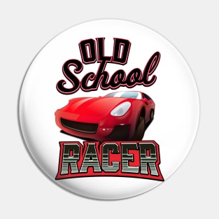 Old School Racer Pin