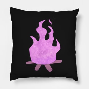 Pink Starry Flame Pillow