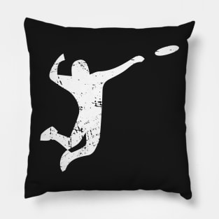 Ultimate Frisbee Player Pillow