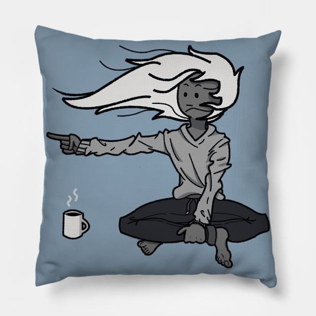 Adventure Time Style Girl Pillow by Cakter