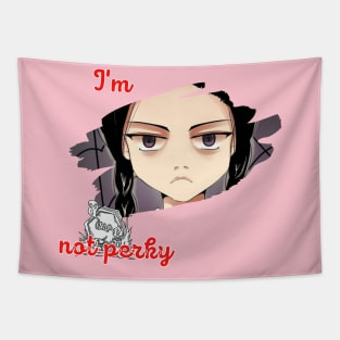 i'm not perky by wednesday Adams Tapestry