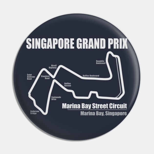 Singapore Grand Prix DS Pin by Chicanery