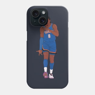 Jalen Williams Digital Illustration Phone Case