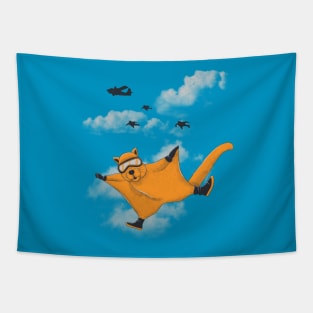 Flying Squirrel Suit Tapestry