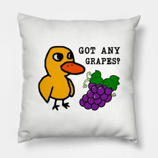 Got Any Grapes Duck Song Pillow