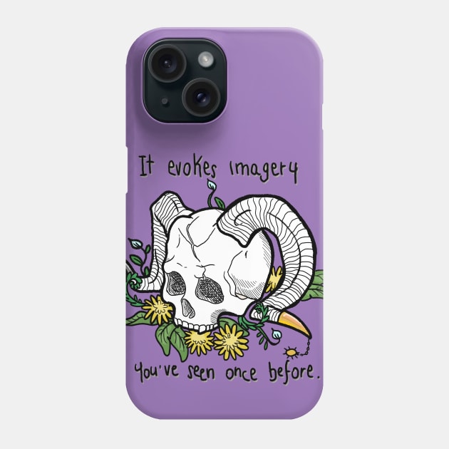 Familiar imagery Phone Case by jonesylium