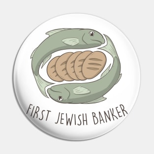 First Jewish Banker Pin