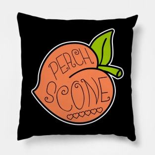 Peach Scones Pillow