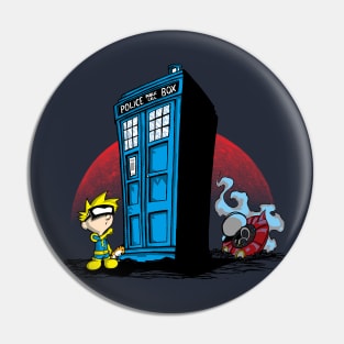 Spiff and the Doctor! Pin