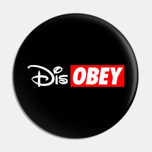 DisOBEY Pin