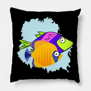 dwarf gourami shy fish Pillow