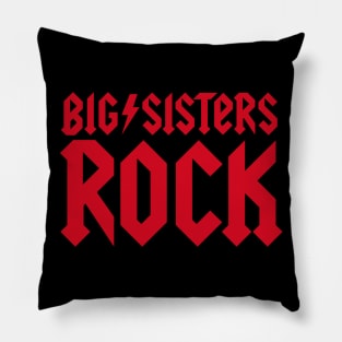 Big Sisters Rock little brother sister bro sis Pillow