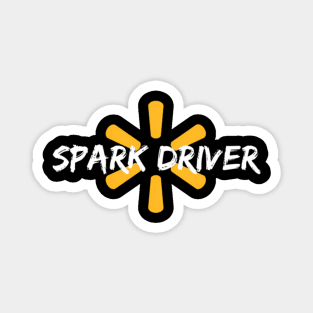 Generic Delivery Spark Driver Food Delivery Courier Magnet