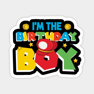 Im The Birthday Boy Video Game Gift For Boys Kids Magnet