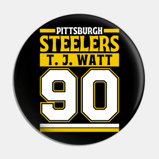 Pittsburgh Steelers T. J. Watt 90 Edition 3 Pin