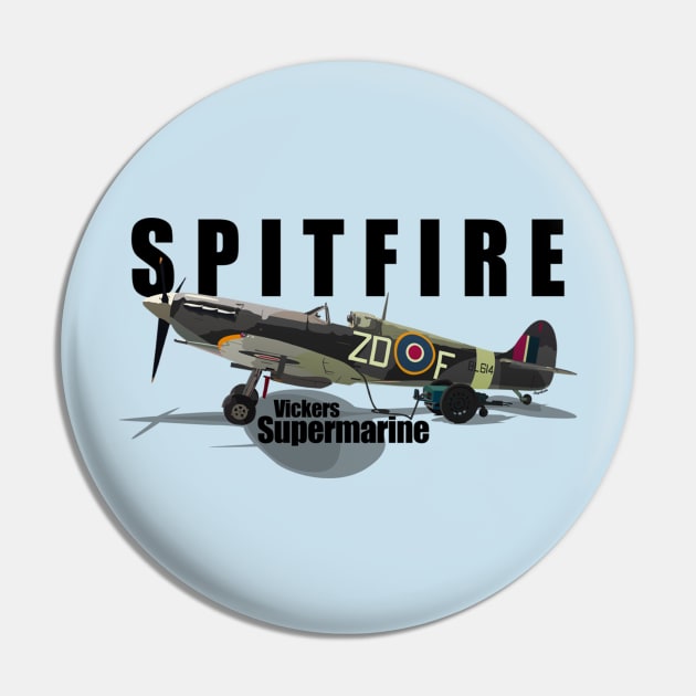 Supermarine Spitfire Pin by Siegeworks