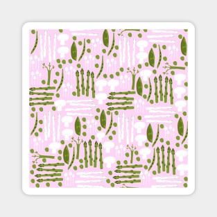 Cute Vegetables Pattern Magnet