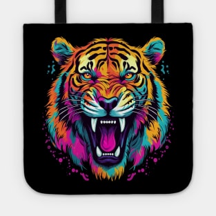 Siberian Tiger Smiling Tote