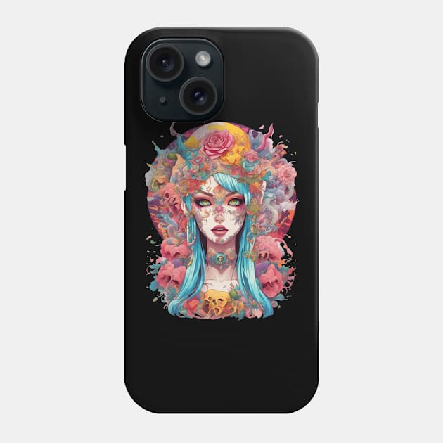 Zombie Face Phone Case by animegirlnft