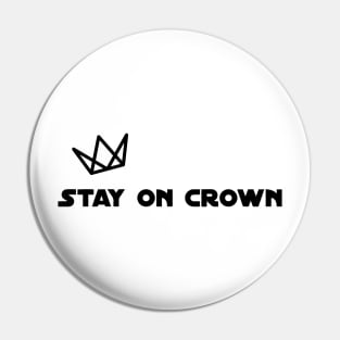 Stay On Crown Pin