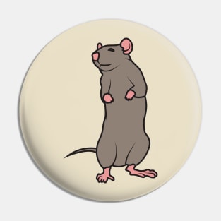 Cute Mouse Stand Up Pin