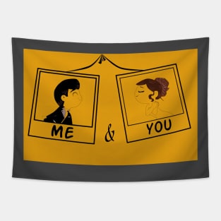 Couple t-shirt Tapestry
