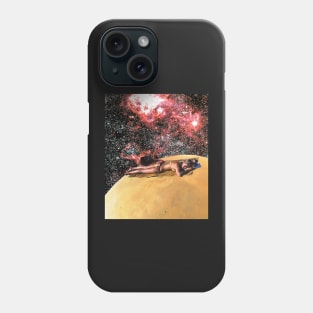 Stargazing, sunbathing Phone Case