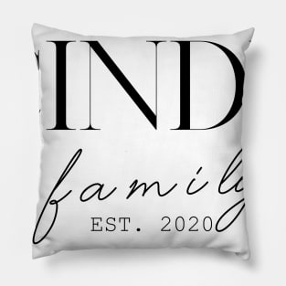 Cindy Family EST. 2020, Surname, Cindy Pillow