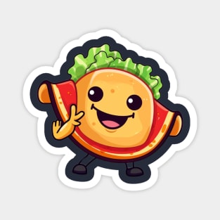 kawaii Taco T-Shirt cute potatofood funny Magnet