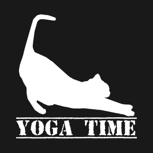 Yoga Time Cat Lover T-Shirt