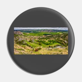 Oxbow Overlook at Theodore Roosevelt National Park North Unit Pin