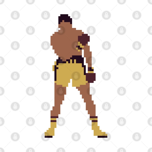 The Greatest Boxer - Pixel Art Gold GB Palette by CyberRex