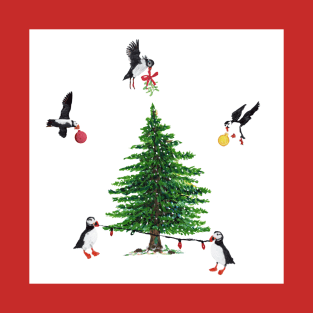 A Puffin Christmas T-Shirt