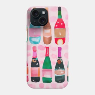 Bottles Pattern Painting Phone Case