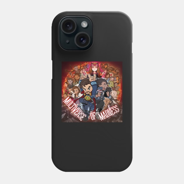 multiverse of madness Phone Case by COOLKJS0