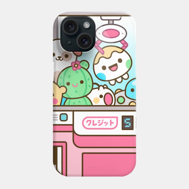 Claw Machine Kawaii Phone Case by kudasai