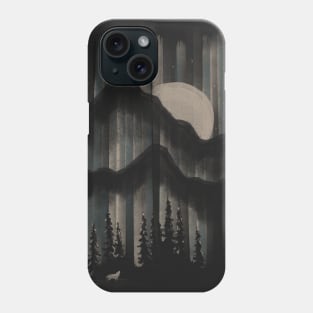 A Wolf in the Night... Phone Case