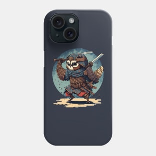 Owl Ninja Warrior Japen Anime Phone Case