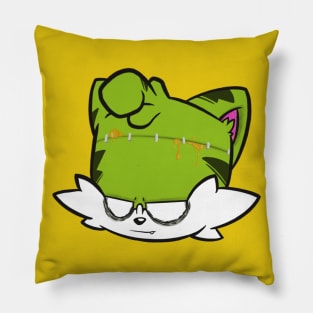 Little Tiger Dude - Little Franken-Dude Pillow